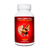 WELdental Xylitol Mints Cinnamon tablets front view for fresh breath and daily use