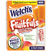 Welch's Absolute Fruitfuls Mango Peach front-pack for easy on-the-go snacking