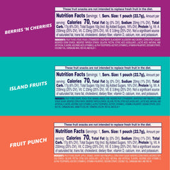 Welch's Fruit Snacks fruit punch flavor single pack for on-the-go lunches.