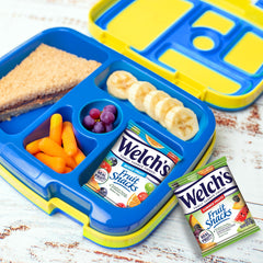 Welch's Fruit Snacks gluten-free and fat-free option for flexible snacking.