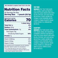 Welch's Fruit Snacks island fruits close-up bag highlights vibrant flavors for on-the-go snacking anywhere.