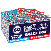 Welch's Fruit Snacks mixed-fruit and strawberry box for easy, family-friendly lunchbox snacking.