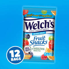Welch's Fruit Snacks in a lunchbox, a simple school lunch idea