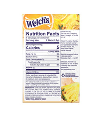 Close-up of a Welch's drink mix single stick ready to mix.