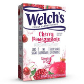 Welch's Singles To Go cherry pomegranate boxes offer portable flavor for on-the-go hydration.