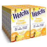 Welch's Singles To Go orange pineapple packets ready to flavor water on the go