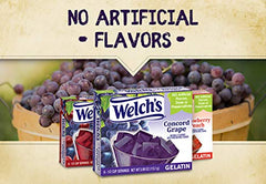 Welch's Strawberry Peach gelatin served as a simple dessert with color