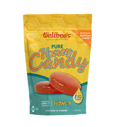 Wellbee's Pure Honey Candy pack-front highlighting natural single-ingredient sweetness for tea or snacking.