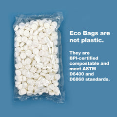 Welldental Xylitol Mints plant material bag emphasizes sustainable refills for your container