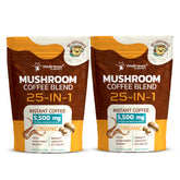 WELLNESS LABSRX Mushroom Coffee pack front showing keto-friendly energy for daily use
