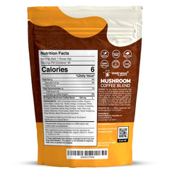 WELLNESS LABSRX Mushroom Coffee scoop and powder close-up for convenient daily ritual