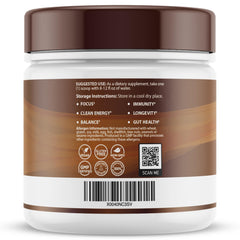 Wellness LabsRX steaming mug of coffee suggesting smooth taste and steady alertness