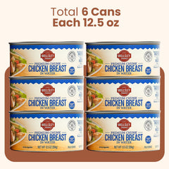 Wellsley Farms premium chunk chicken breast in water ideal sandwich filling.