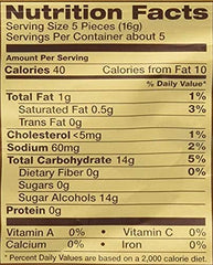 Individually wrapped Werther's Original caramel apple candies for on-the-go snacking.