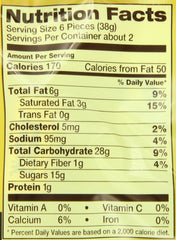 Pack shot of Werther's Original caramel apple filled candies six-pack, convenient for parties.