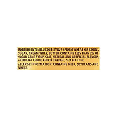 Individually wrapped Werther's Original candies ensure freshness on the go.
