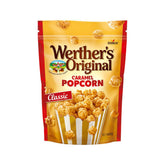 Werther's Original caramel popcorn classic 140g pack-2 box shows a shareable snack experience.