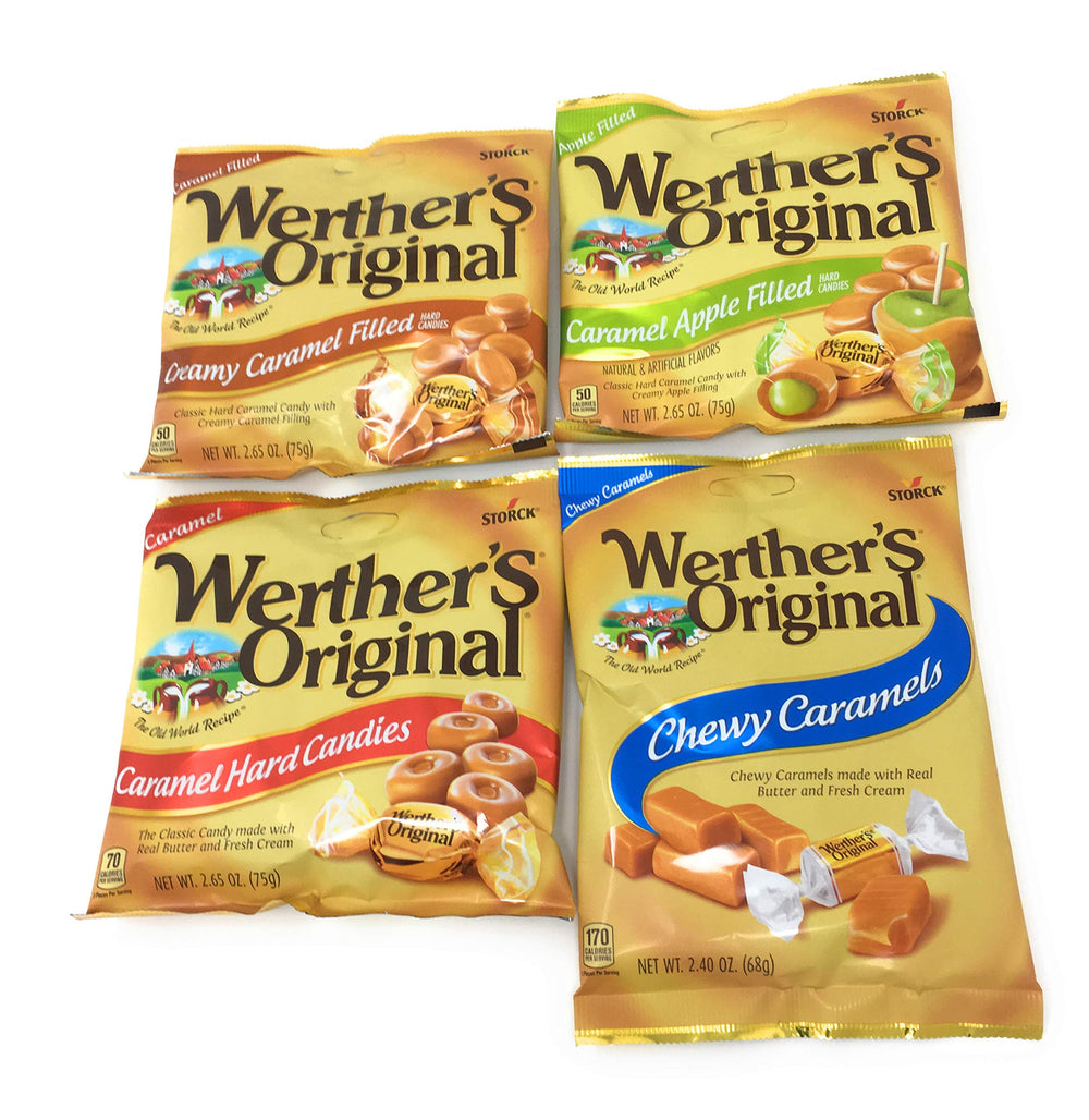 Werther's Original hard candies offer timeless caramel flavor on the go.