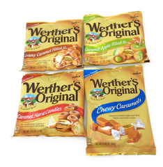 Werther's Original hard candies offer timeless caramel flavor on the go.