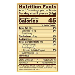 Werther's Original sugar-free caramel candies individually wrapped for on-the-go snacking.