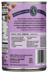 Westbrae lentils measuring cup, precise portions for recipes.