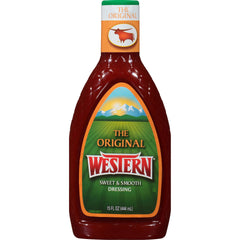 Western Original Sweet and Smooth French Dressing bottle ready to elevate salads