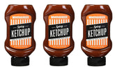 Whataburger spicy ketchup bottle front view, ready for burgers and fries.