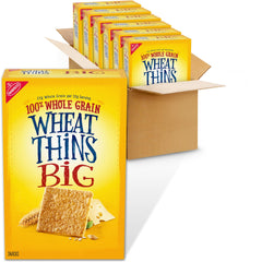 Wheat Thins BIG Snacks pack-front showing bulk crackers ideal for parties