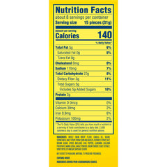 Wheat Thins Spicy Sweet Chili crackers close-up reveals crisp texture.