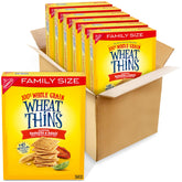Brand Wheat Thins Sundried Tomato & Basil family-size boxes ready for sharing