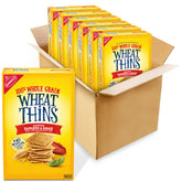Wheat Thins Sundried Tomato & Basil crackers in bulk packaging ideal for gatherings.