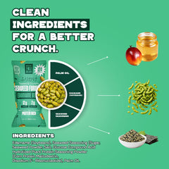 Where You Bean Edamame snack bag packaging for convenient on-the-go snacking