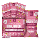 Where You Bean Himalayan Salt edamame in a resealable pack for on-the-go protein.