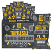Where You Bean Edamame Truffle Salt snack pack 8, convenient protein boost.