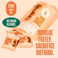 Whims ingredient panel, clean plant-based components for mindful snacking