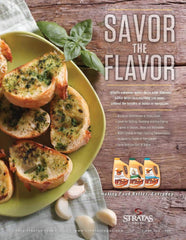 Whirl Garlic Butter Oil bread brush creates crave-worthy garlic-butter crust.