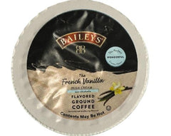 White Coffee French Vanilla flavor single-serve pack with creamy finish for smooth cups.