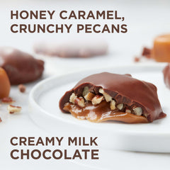 Whitmans Honey Pecan Crowns offer nine generous pieces per box.