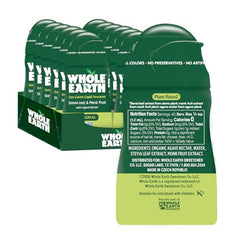 Closeup of Whole Earth ingredients, simple and recognizable for clean flavor.