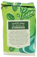 Rainforest Blend cocoa-notes, deep flavor for bold morning coffee by Whole Foods Market.