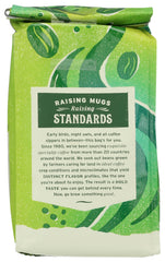 Whole Foods Market Rainforest Blend cocoa notes aroma for a comforting cup.