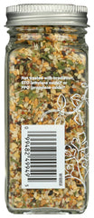 Sprinkling Whole Foods Market Spicy Sesame Garlic Crunch over noodles