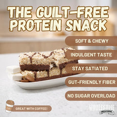 Wholesome Provisions nutrition facts panel on the bar