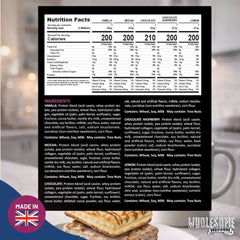 Wholesome Provisions Protein Wafer Squares mocha flavor close-up for mid-day energy