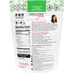 Wholesome Yum Allulose dissolves easily in tea for a sugar-like sweetness.