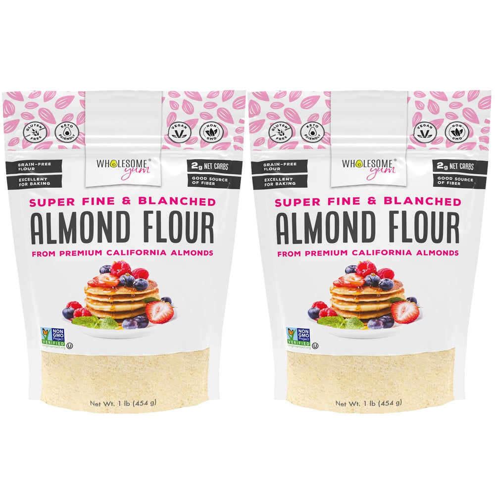 Wholesome Yum almond flour ultrafine bag for light baked goods