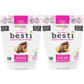 Wholesome Yum Besti monk fruit sweetener bag front shows zero calories and keto-friendly branding.