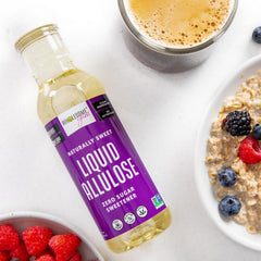 Wholesome Yum allulose syrup in baking for moister texture.