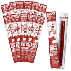 Wicked Cutz Smoked Mesquite Beef Stick packaging ready for on-the-go protein.