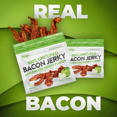 Wicked Cutz Applewood Jerky slices for a satisfying bite that's easy to chew